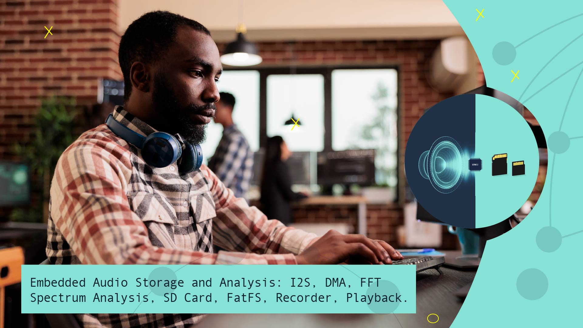 https://www.be.embeddedexpert.io/public/storage/upload/books/241008042628-2653Embedded Audio Storage and Analysis I2S, DMA, FFT, Spectrum Analysis, SD Card, FatFS, Recorder, Playback..jpg
